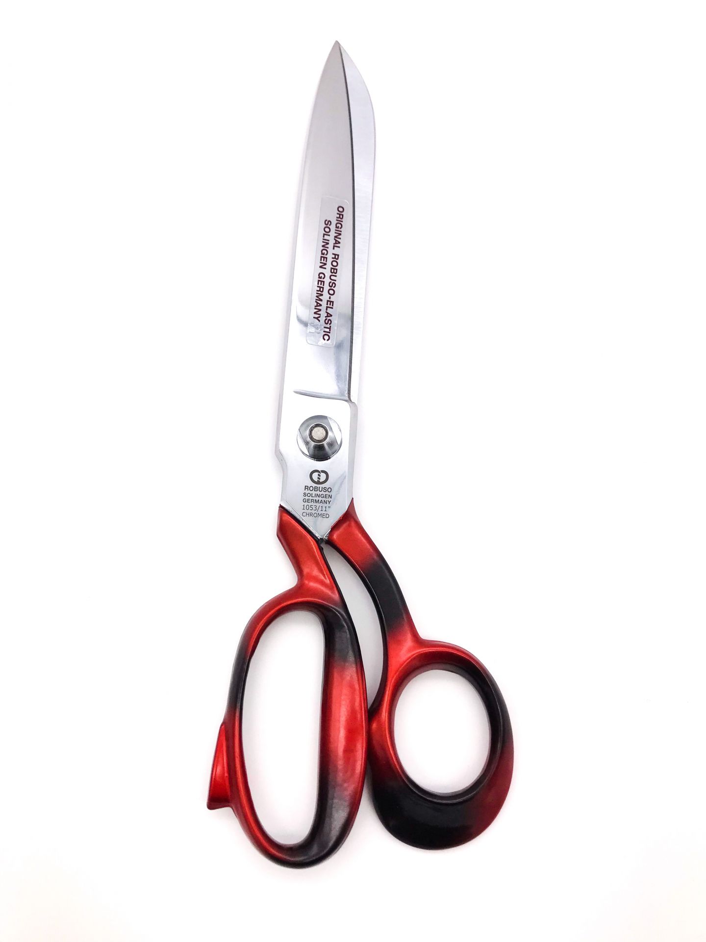 ROBUSO-ELASTİK TERZİ MAKASI, Tırtıklı + YUVARLAK UÇLAR 1055/CR-RD/9.5